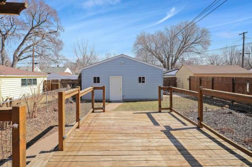 dditionally, the home features a detached two-car garage, adding convenience and extra storage space.