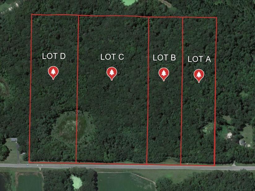 *Estimated Property Lines* A-D