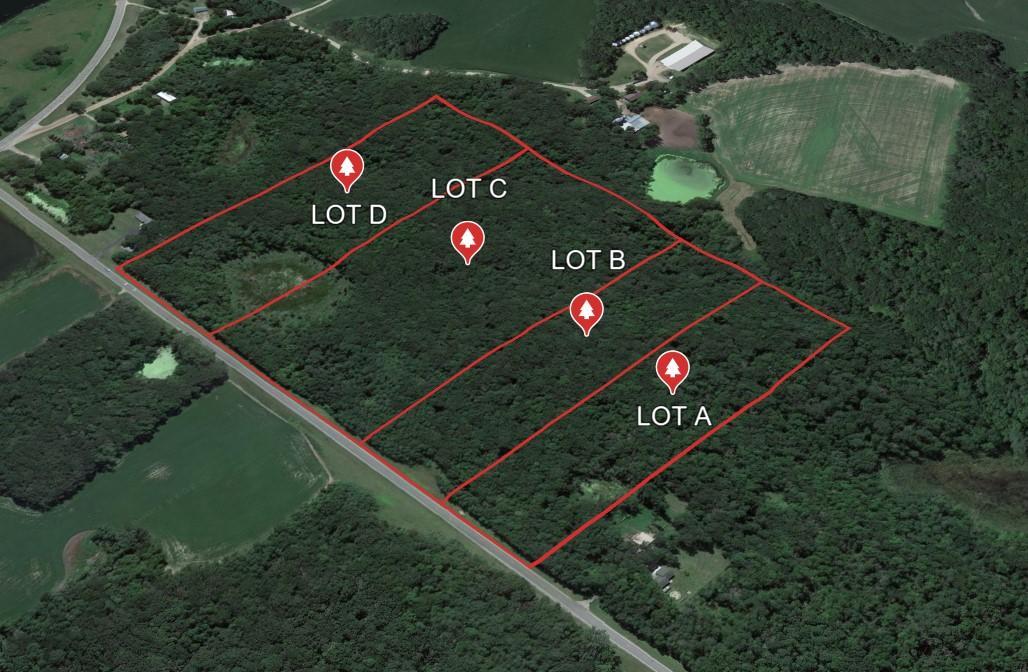 *Estimated Property Lines* A-D