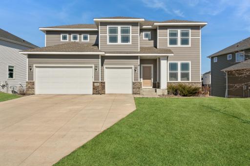 Welcome home! Spectacular floor plan with pond and country views!