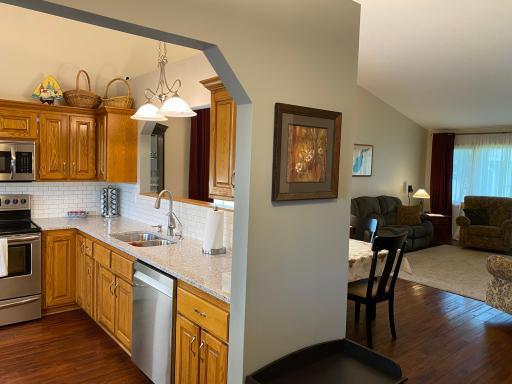 Photo for 2271 Highway 27 E, 8, Osakis, MN 56360 - Listing #6506633 From the foyer looking toward kitchen and great room