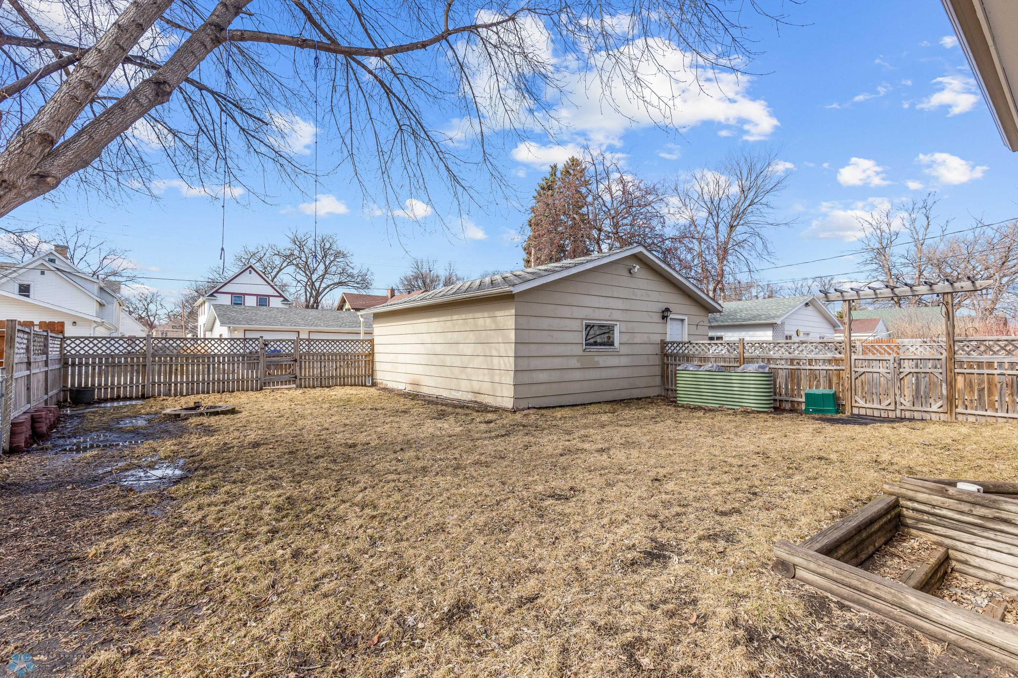 Fenced Back Yard