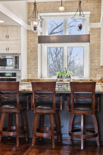 The sellers have updated this kitchen twice since owning the home. It's perfect!
