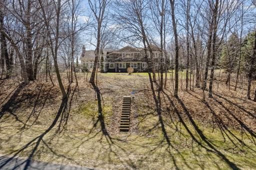Walk directly from the yard down the stairs to access the deeded access beach about a 1/2 block from the home