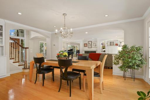 Open concept allows you to connect with guests.