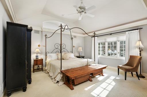 625+ square feet make up this luxurious main floor primary suite.