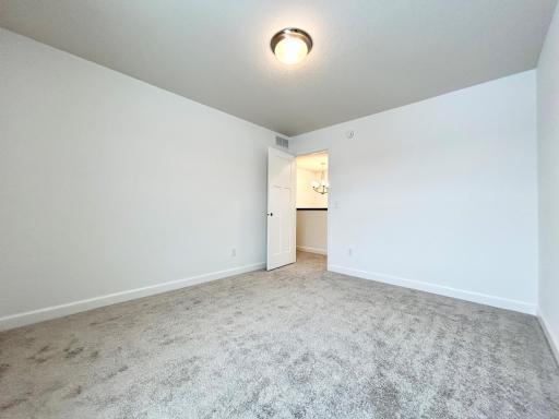 Guest Bedroom 1 of a similar home and floor plan. Options, colors and features may vary.