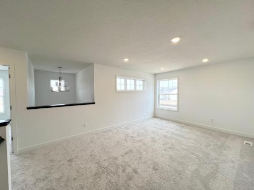 Upper level LOFT space. So much room for all your living needs!