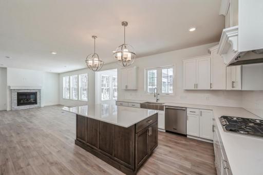 Gourmet Kitchen and Great room