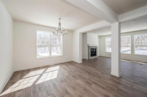 Separate Dining room.