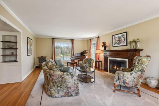 Timeless main floorplan... entry, living room, sun room, family room/den, formal dining, kitchen, half bath.