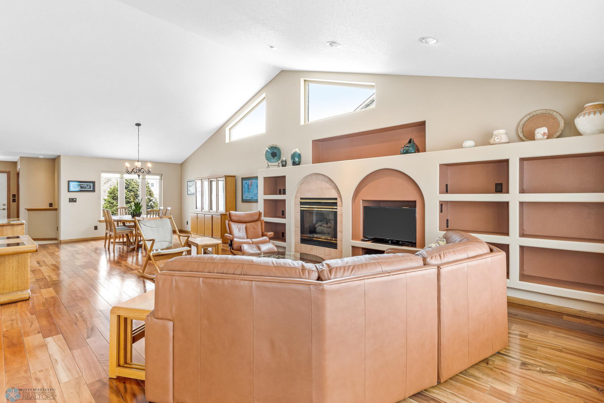 Vaulted ceilings