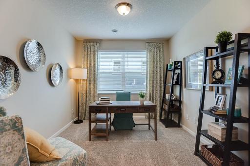 Second room on the main level gives our buyers flexibility for a guest bedroom, office, craft room - whatever you need! Room will be selected to be a flex space or a
