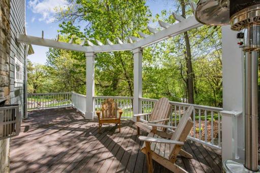 This home has a wrap-around deck that is perfect for entertaining. It's a great place to relax and enjoy the outdoors.