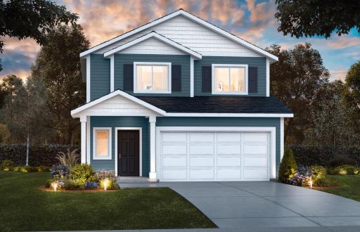 Photos shown are of similar floor plan model home, colors and finishes may vary. Photos may show features that are not included in price and would be considered upgrades. CH-Arlow-Classic_2Car