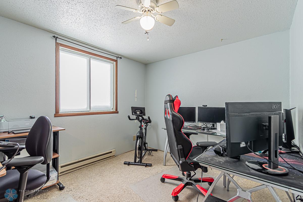 4th Bedroom - Lower Level - is currently used as office