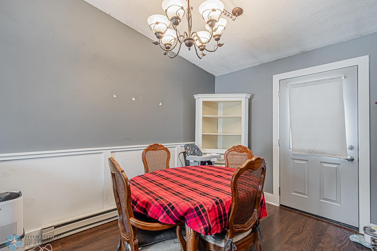 Dining area with access to deck & back yard