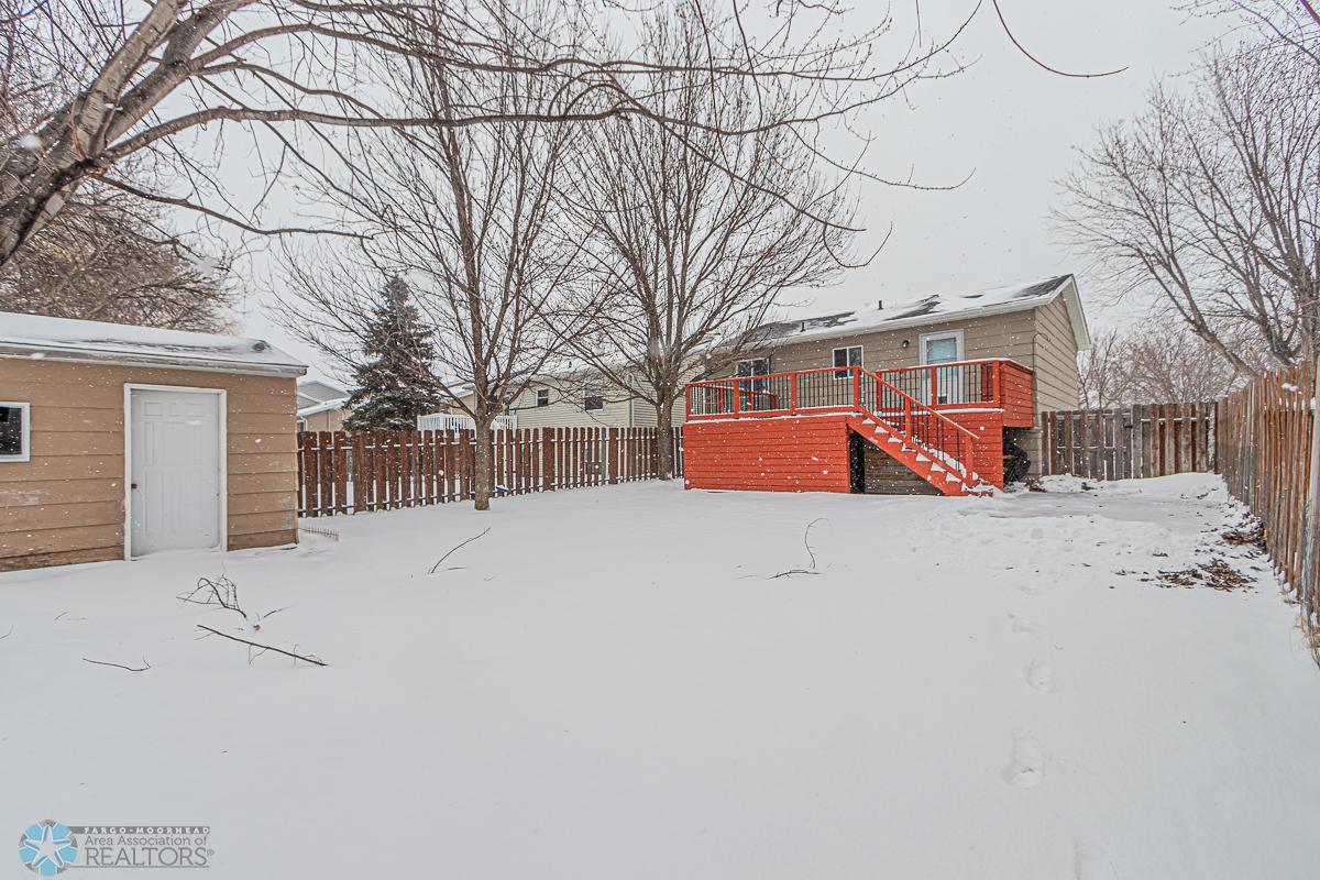 Back Exterior View; Storage under deck area