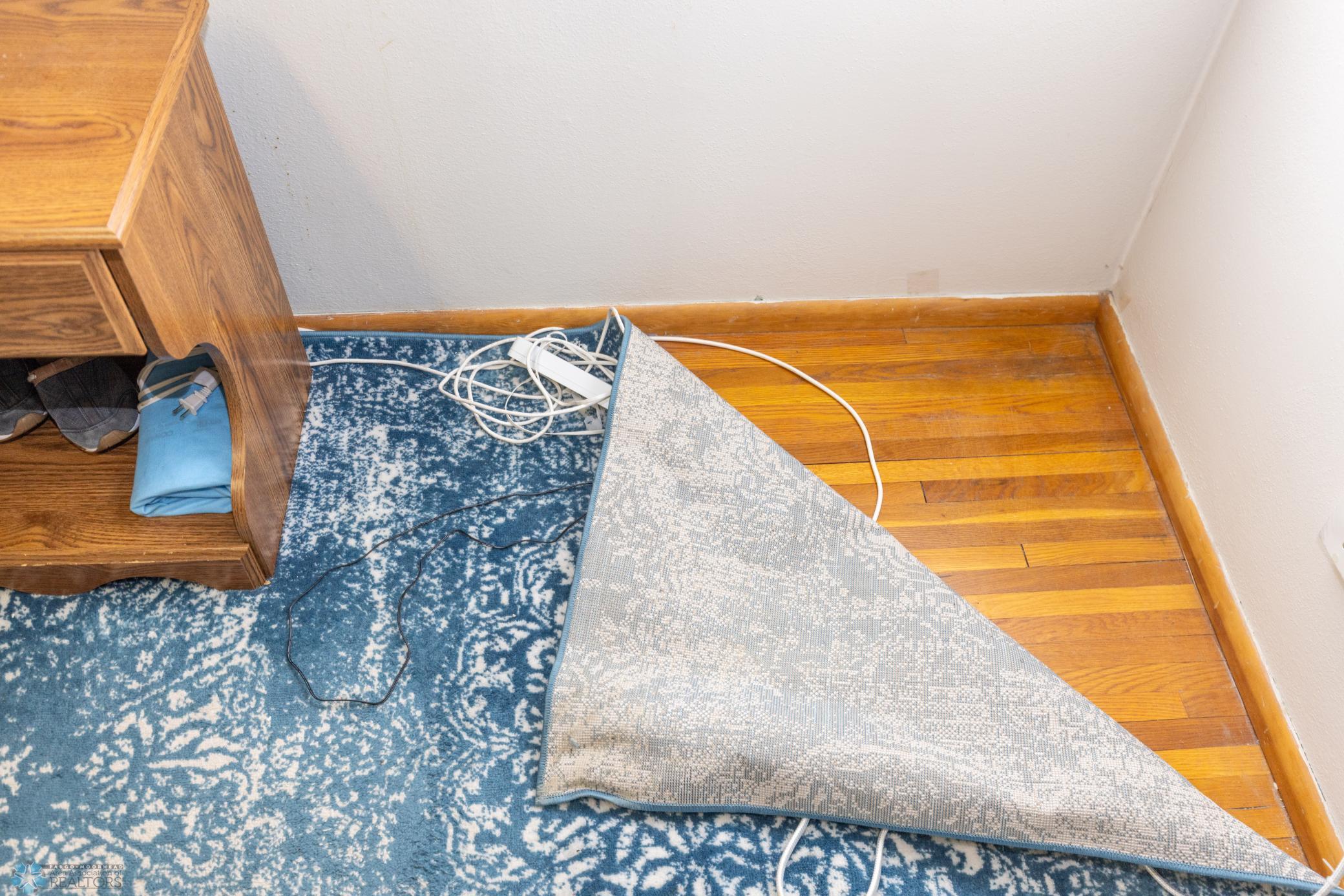 Bedroom 1 - wood floors