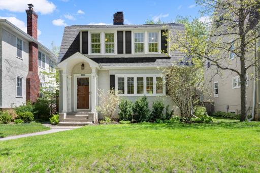 Tons of charm in this updated SW Mpls home less than a block to M'haha Creek!
