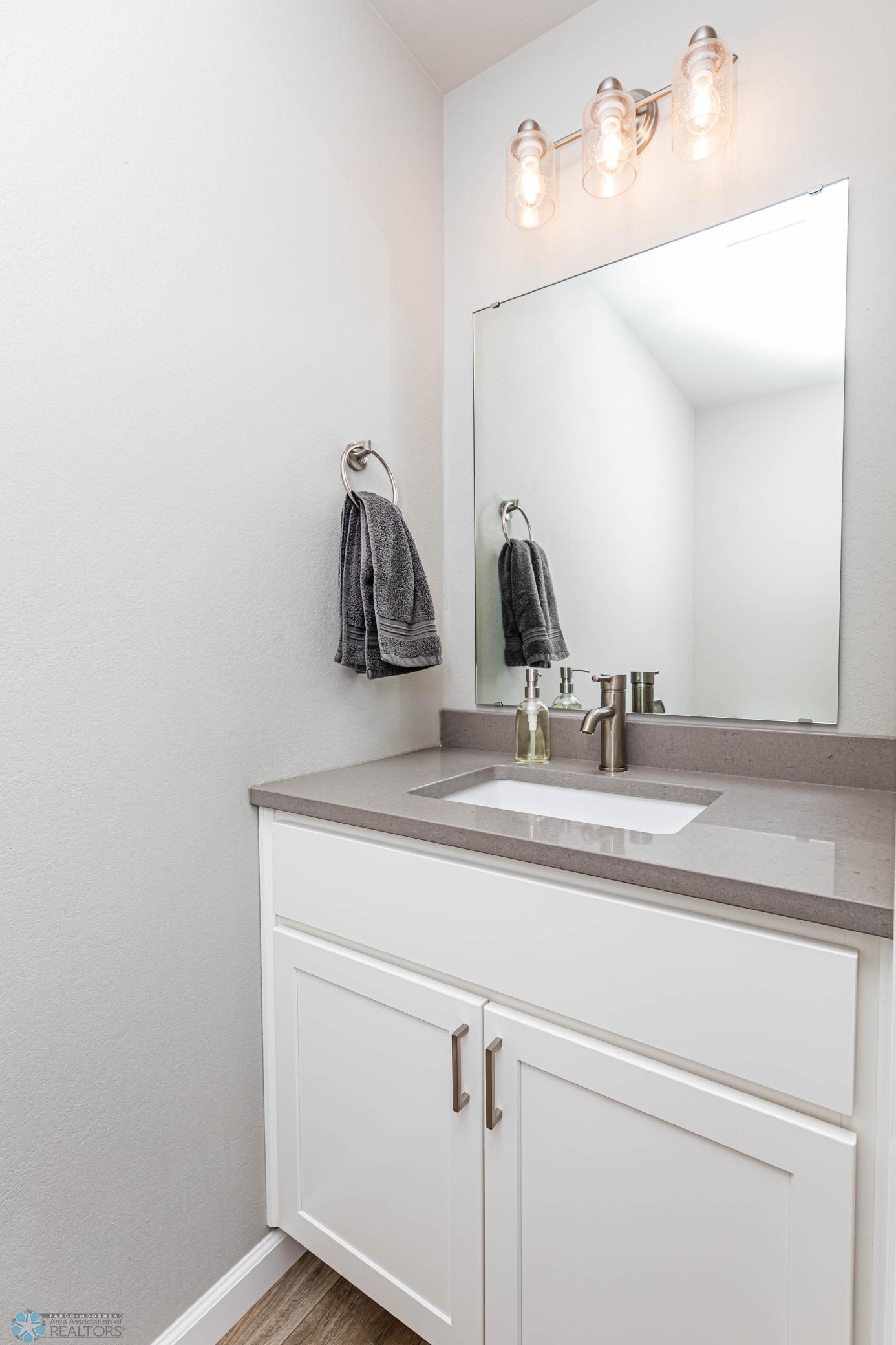 1/2 Bath on Main Floor