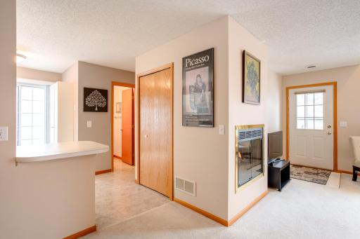 Bright and open interior floor plan with plenty of storage throughout.