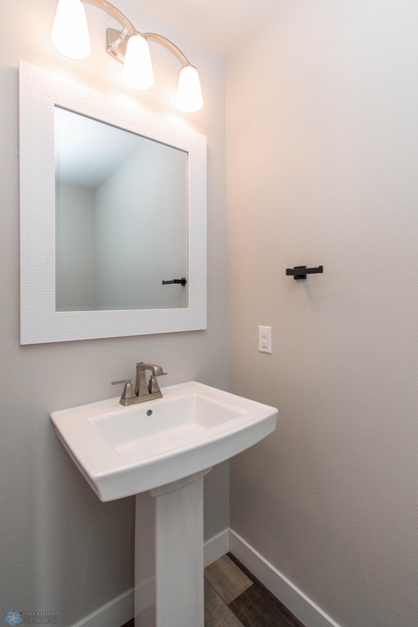 Half bath on main floor