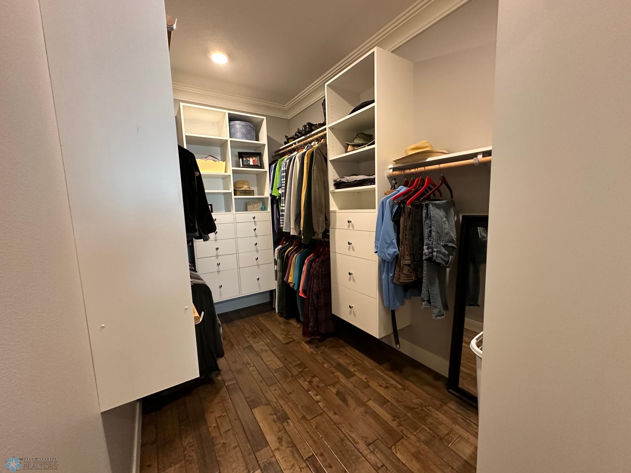Master Walk-in Closet