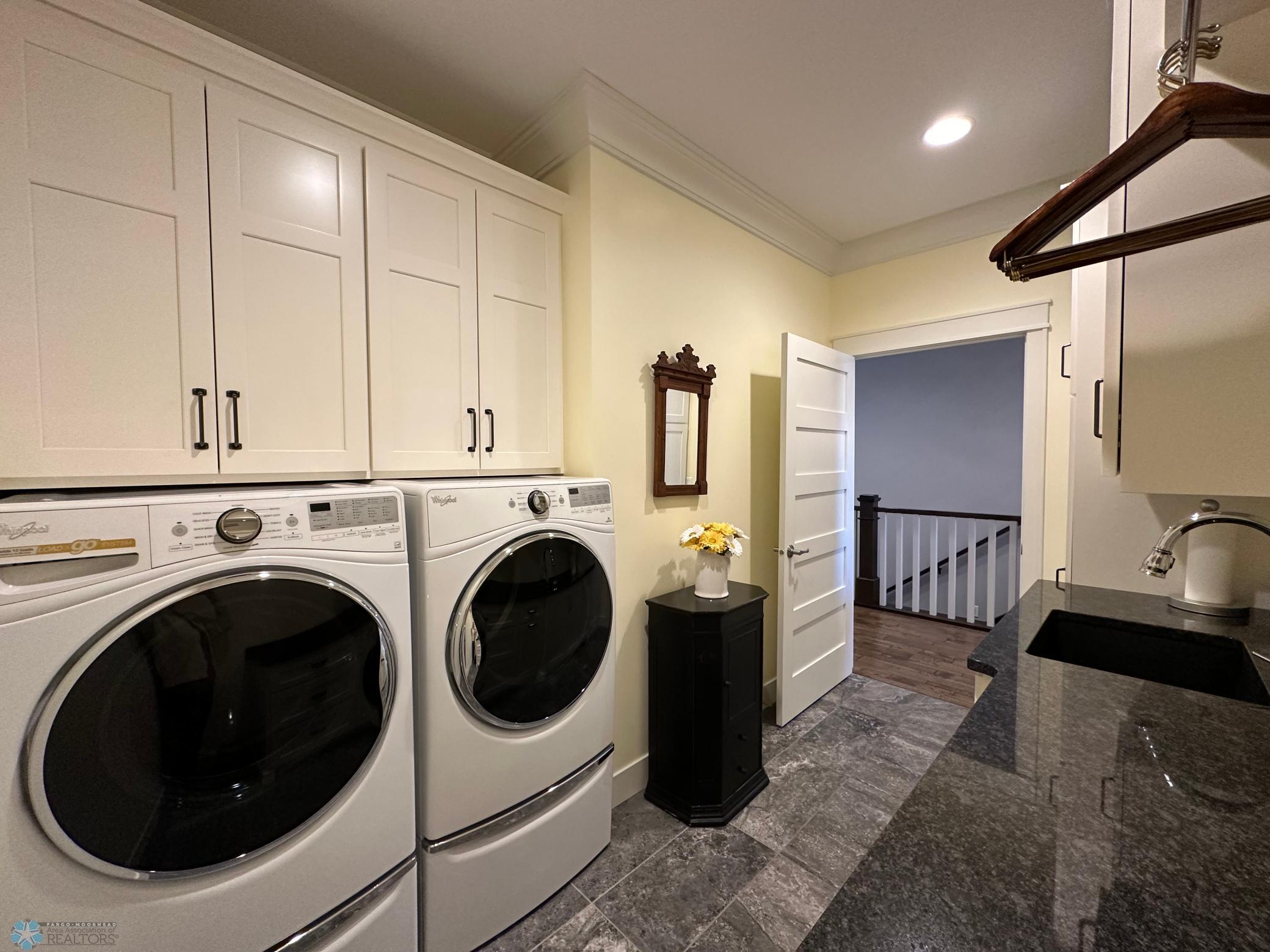 Cheerful Laundry Room