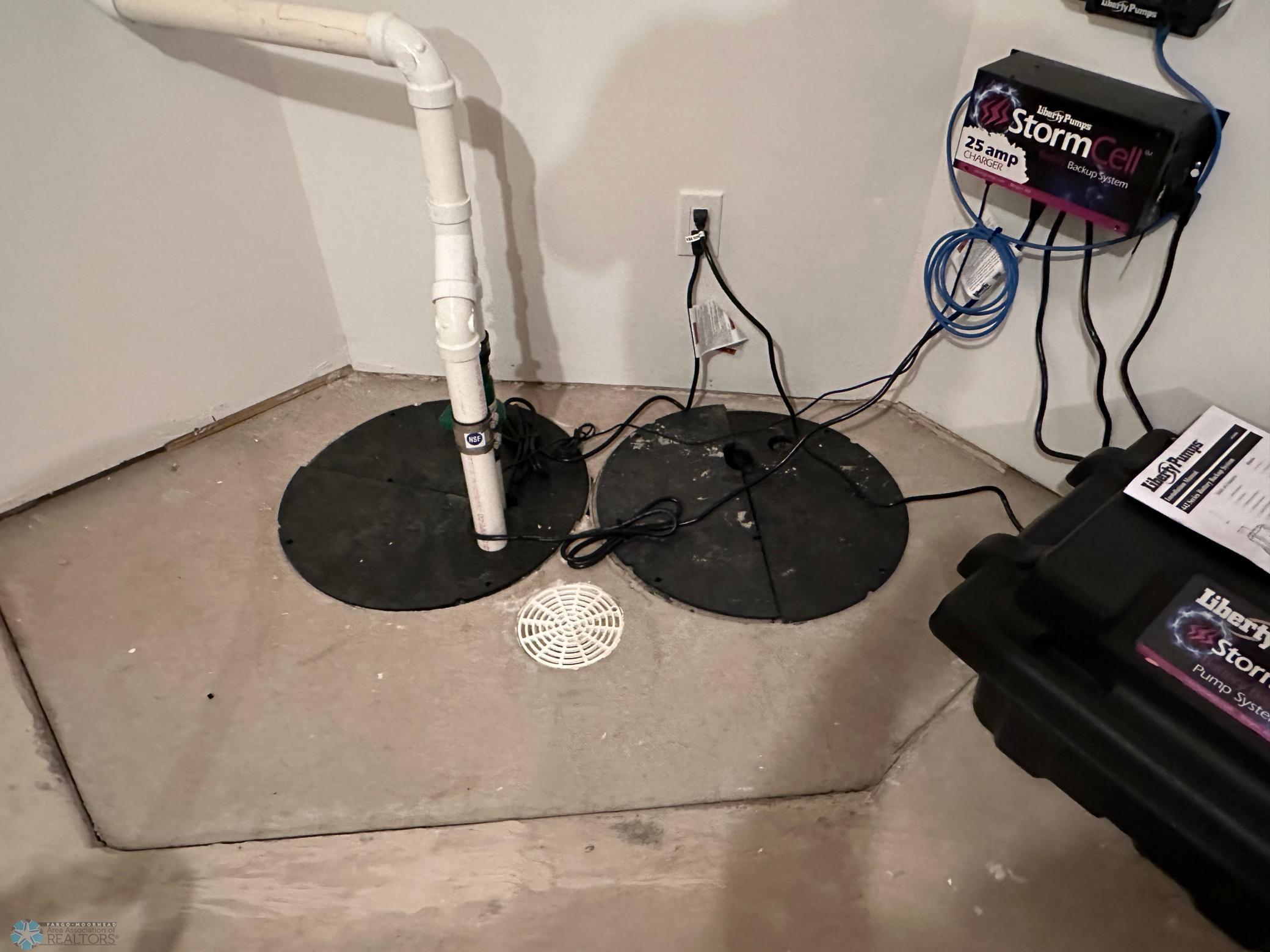 Recessed Double Sump Pits