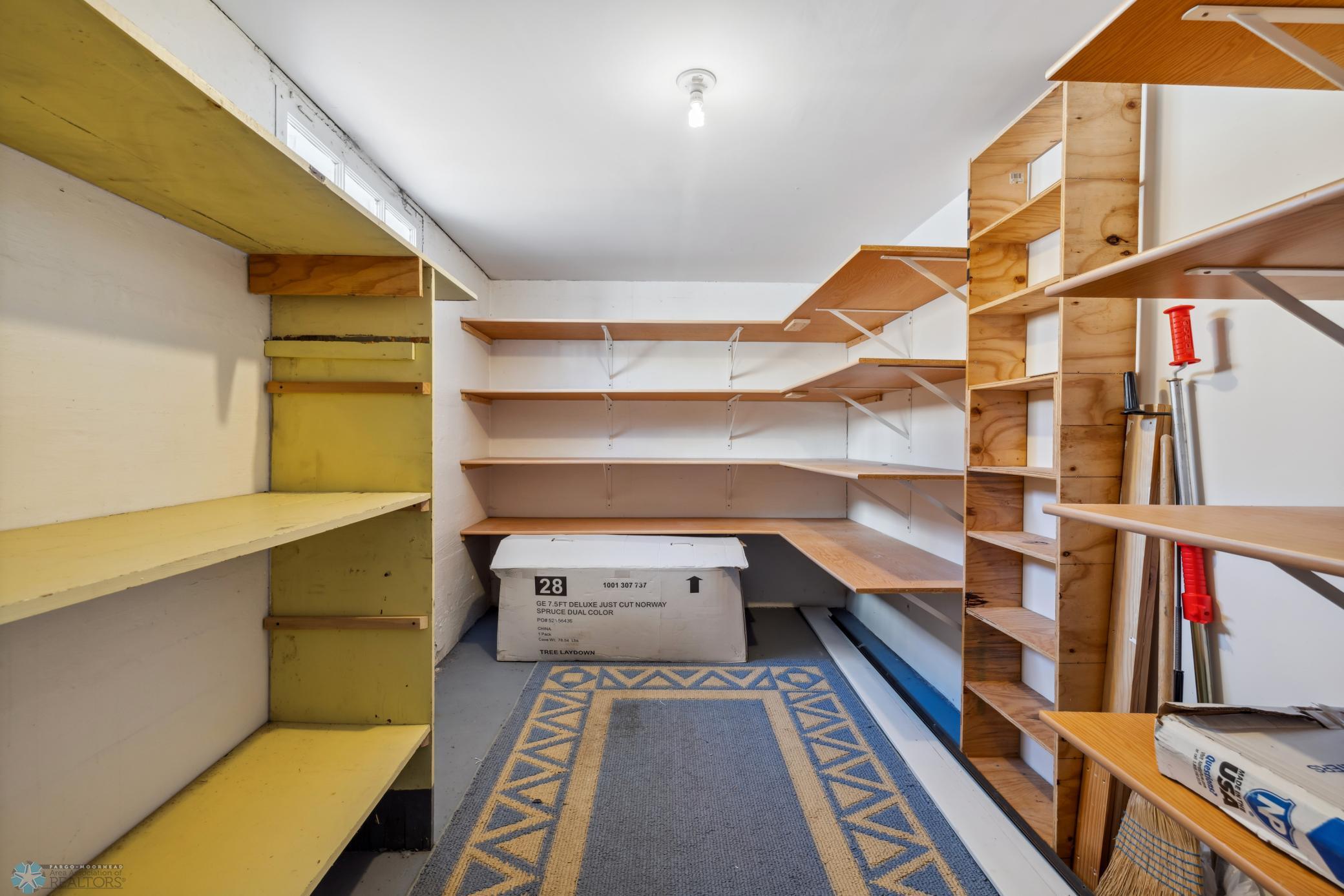 Basement Storage