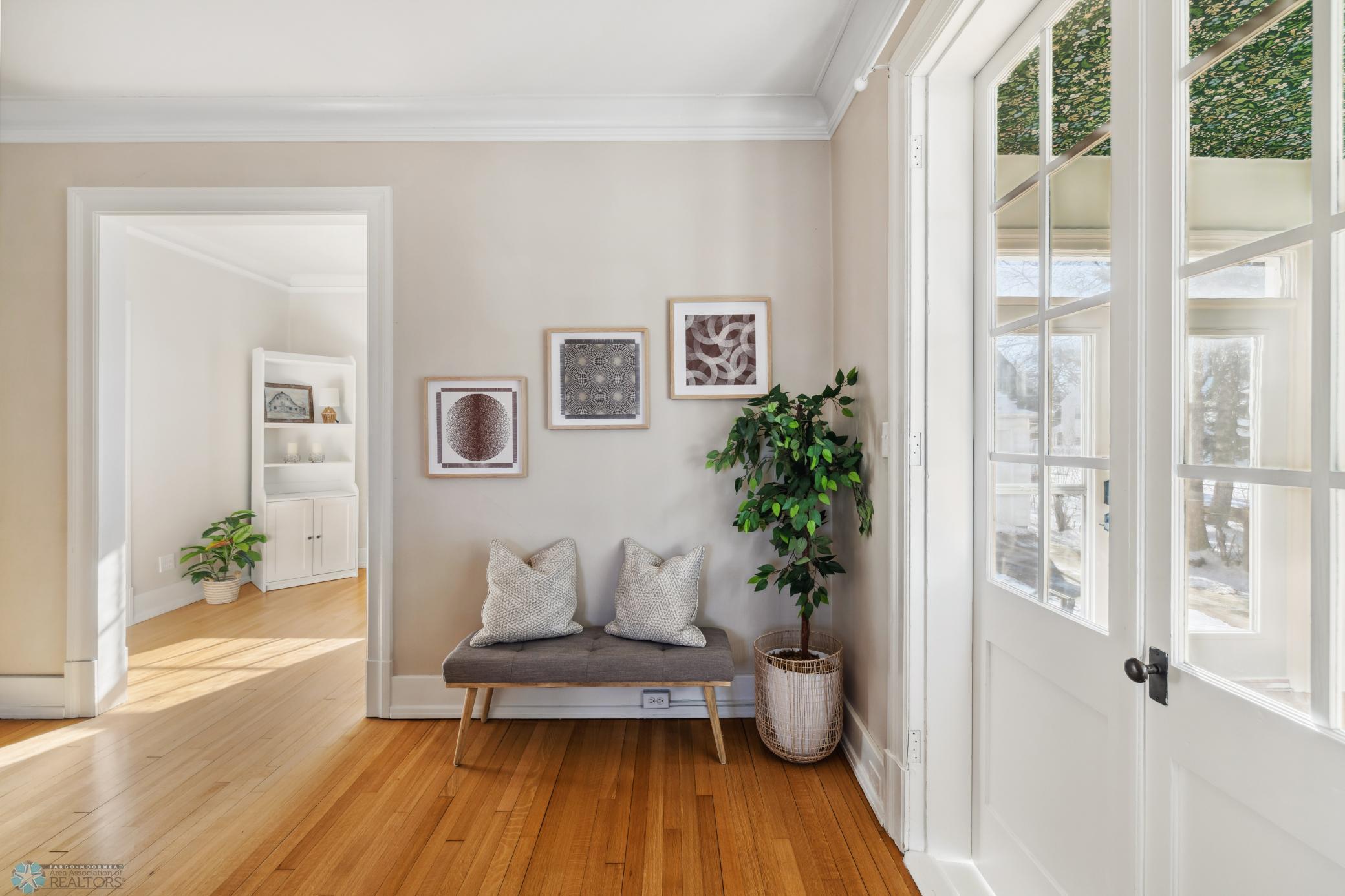 Formal Living Room to Sunroom