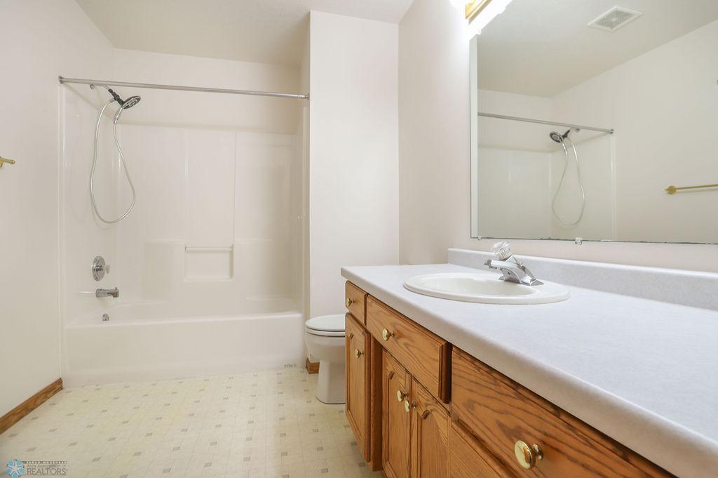 Full bath in lower level
