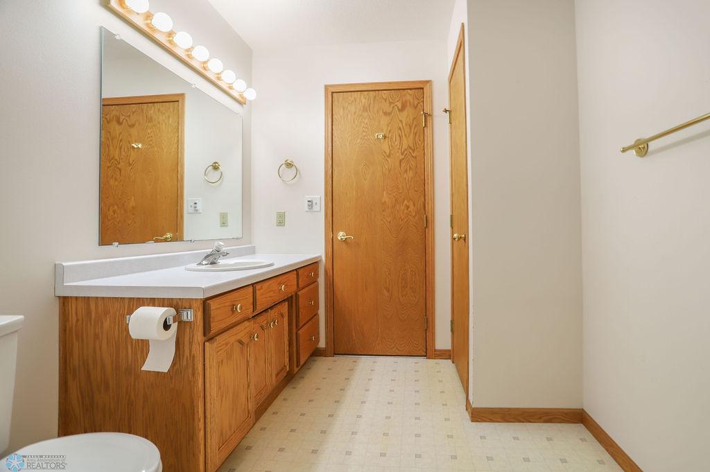 Full bath in lower level
