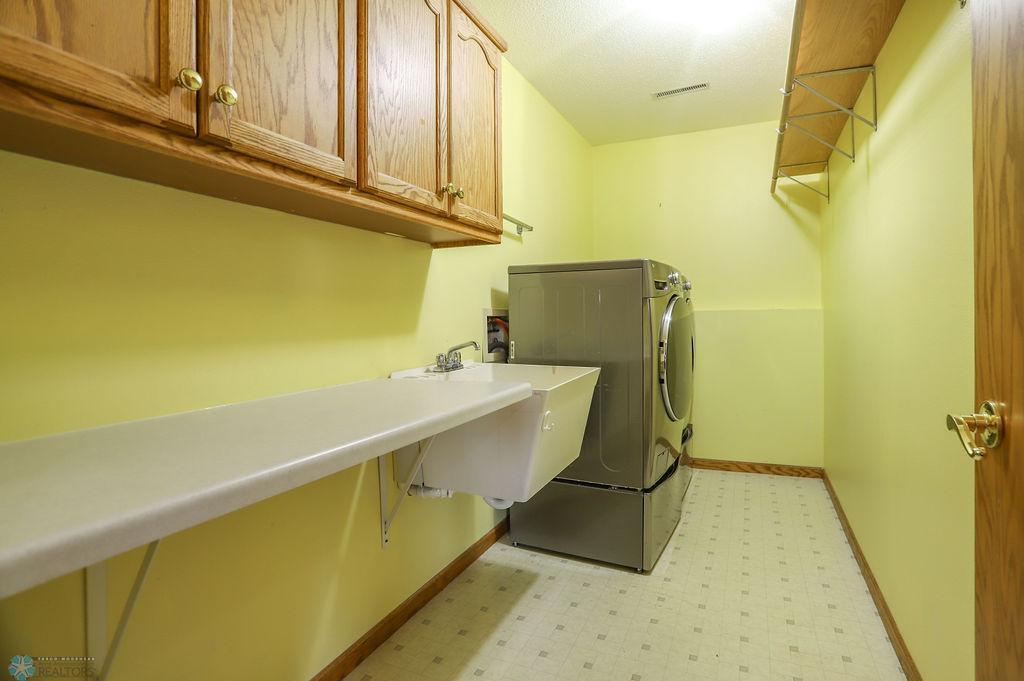 Huge laundry room! W/D included
