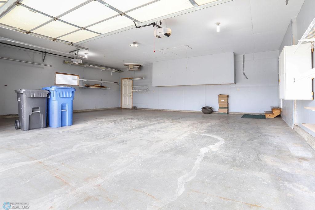 3 stall heated garage