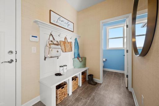 Mud Room *Photo of a model home. Inquire about options with New Home Consultant.