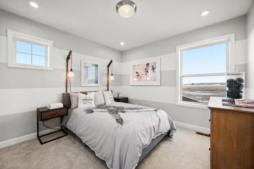 Bedroom *Photo of a model home. Inquire about options with New Home Consultant.