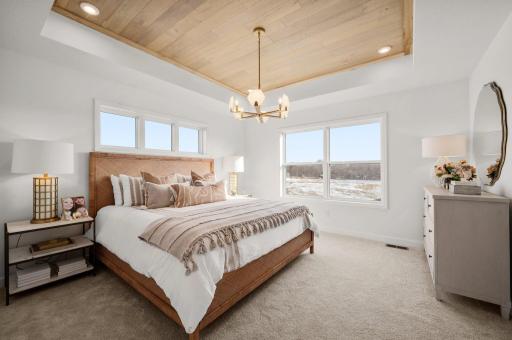 Owner's Bedroom *Photo of a model home. Inquire about options with New Home Consultant.