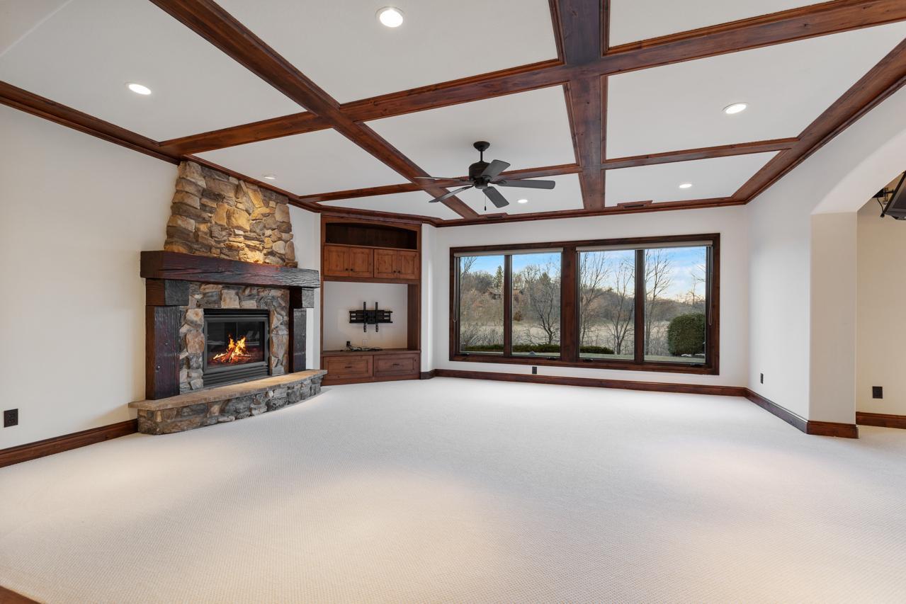 Lower level family room
