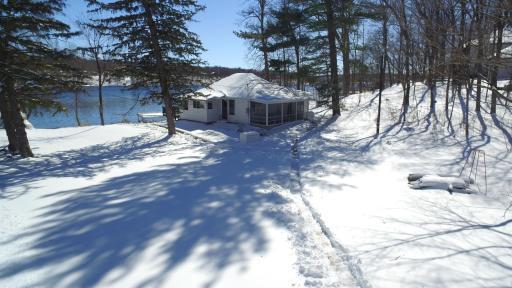 Home is on a very flat lot with no steps to the cabin and to the lake front!