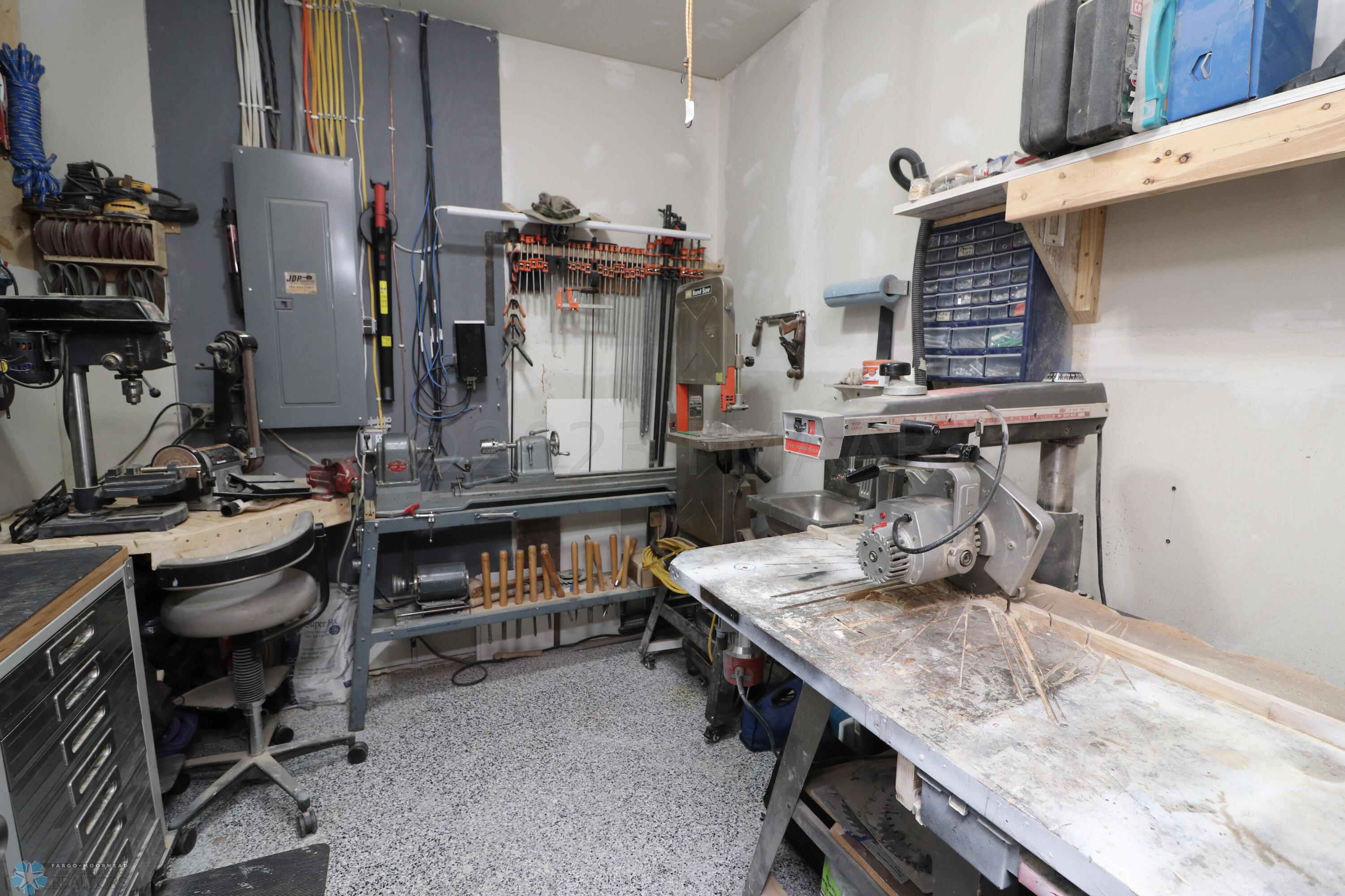 Shop area