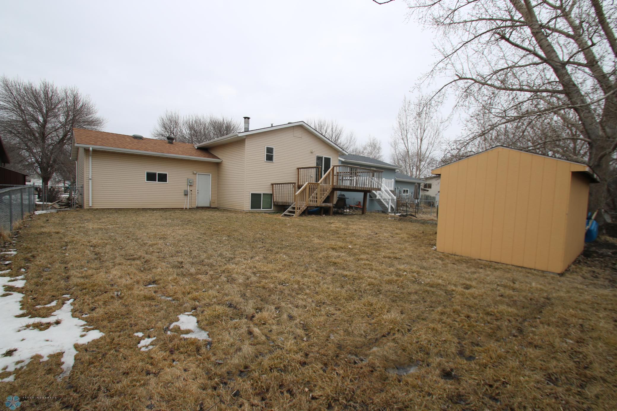 Fenced Backyard