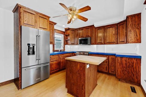Spacious kitchen, fully gutted and remodeled