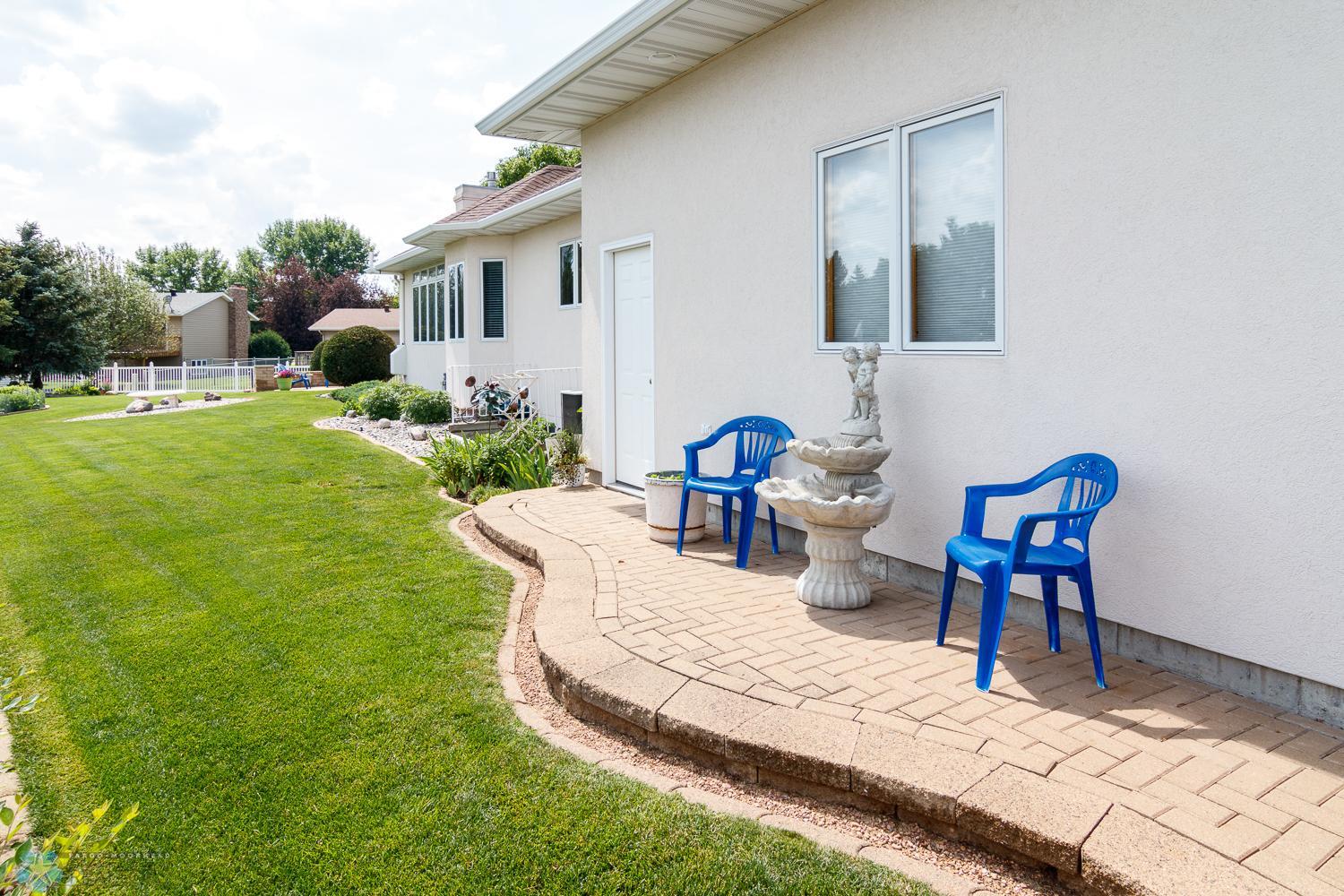 Southside patio