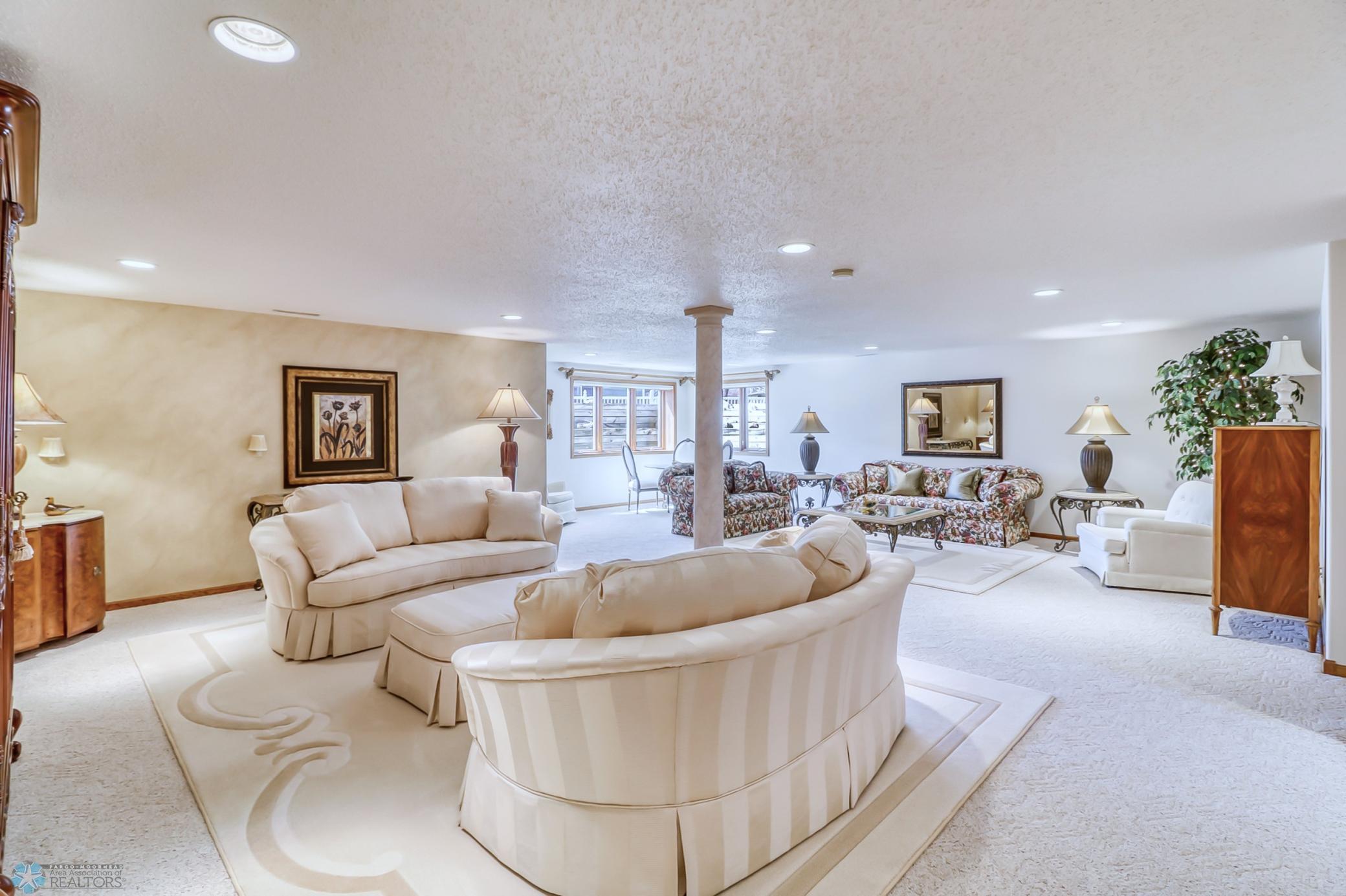 Basement family room