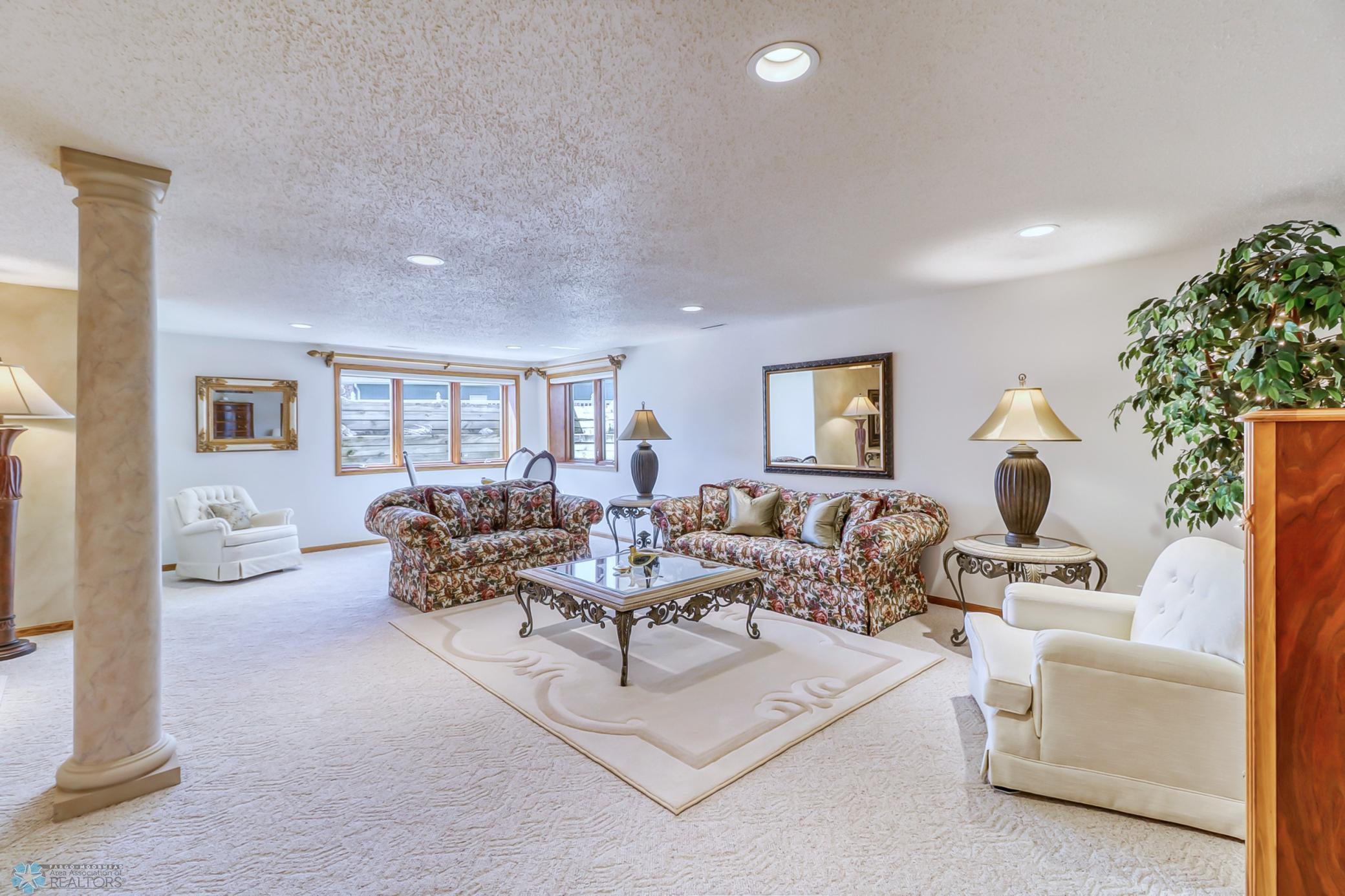 Basement family room