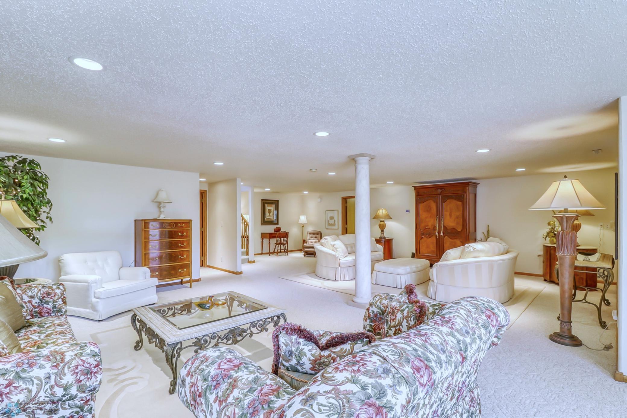 Basement family room
