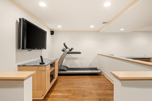 This could be a workout area, hobby, home school area. You decide!