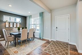 Wonderful formal dining room right off the front door is the perfect way to welcome your guests.
